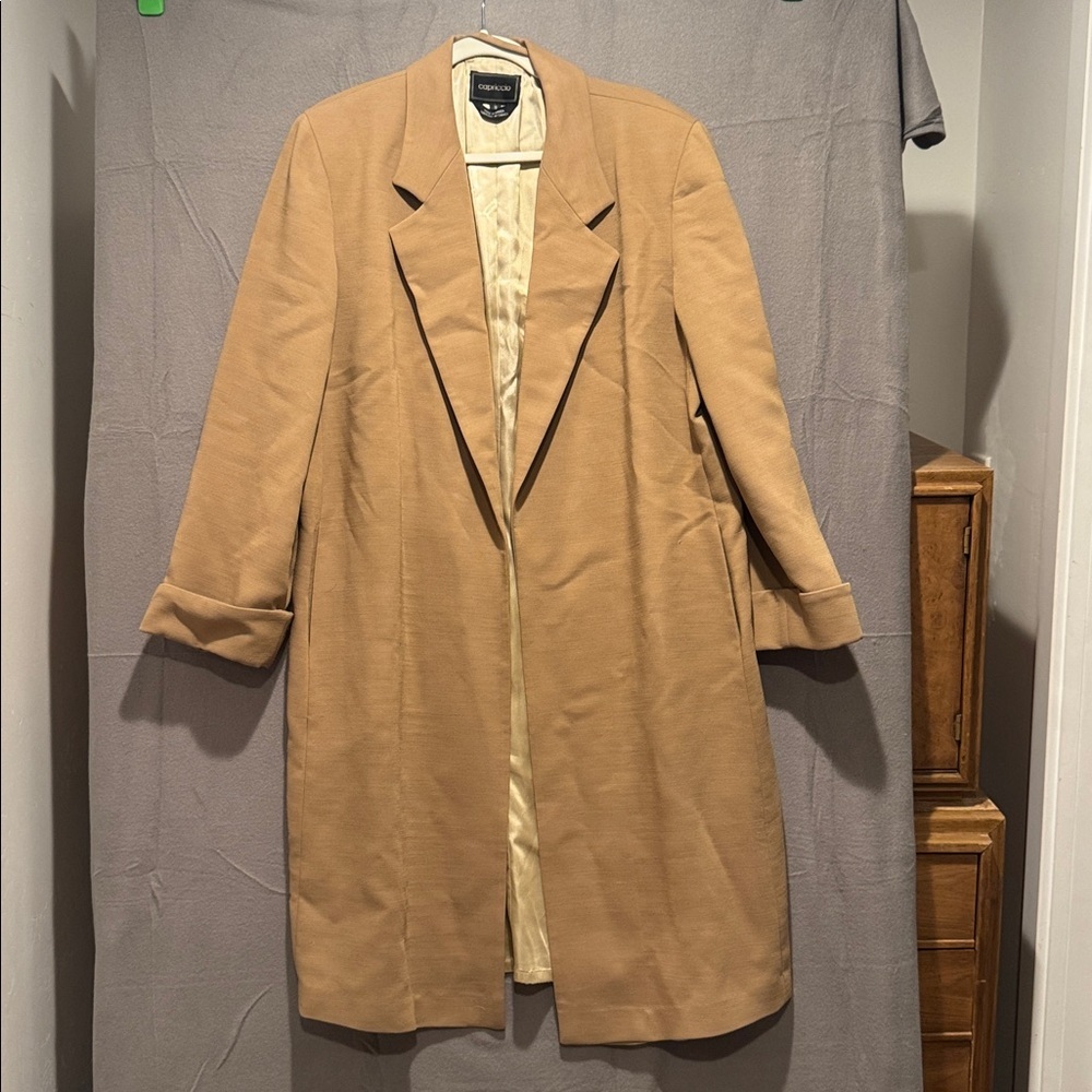 Capriccio for Alfred Sung Wool Long Jacket